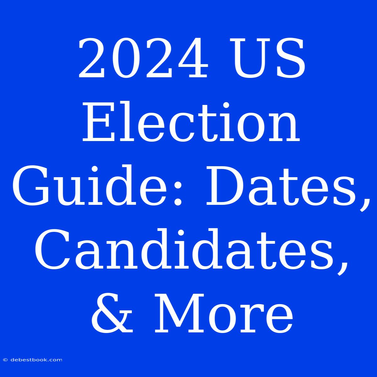 2024 US Election Guide: Dates, Candidates, & More