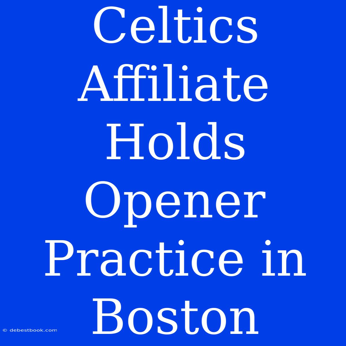 Celtics Affiliate Holds Opener Practice In Boston 