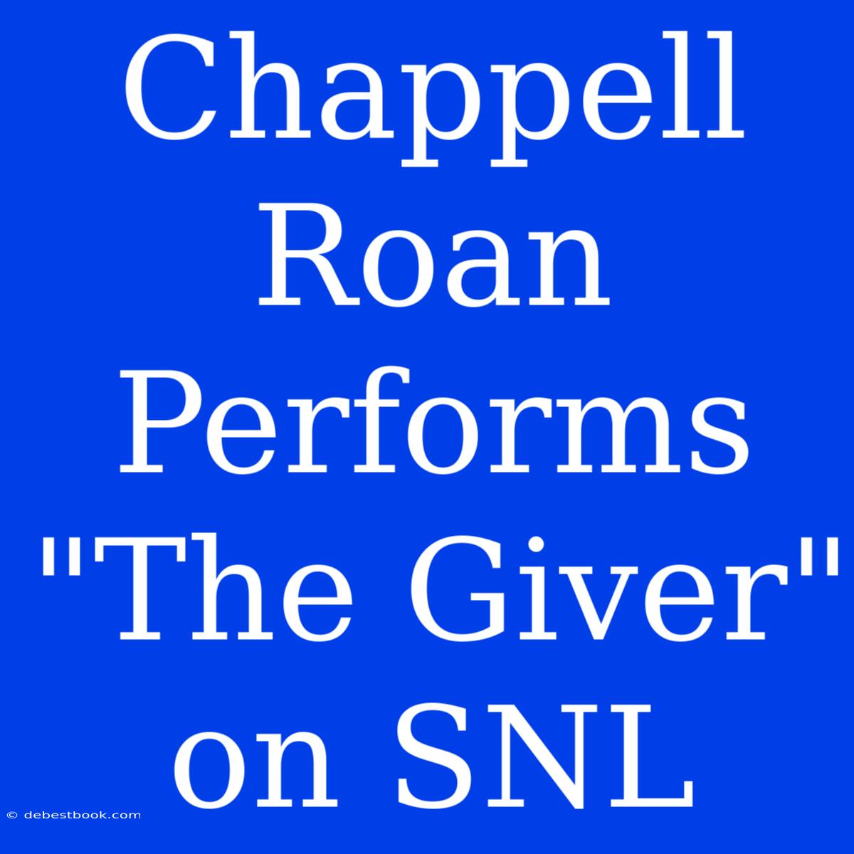 Chappell Roan Performs 