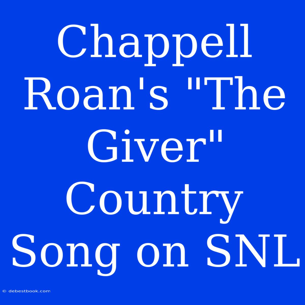 Chappell Roan's 