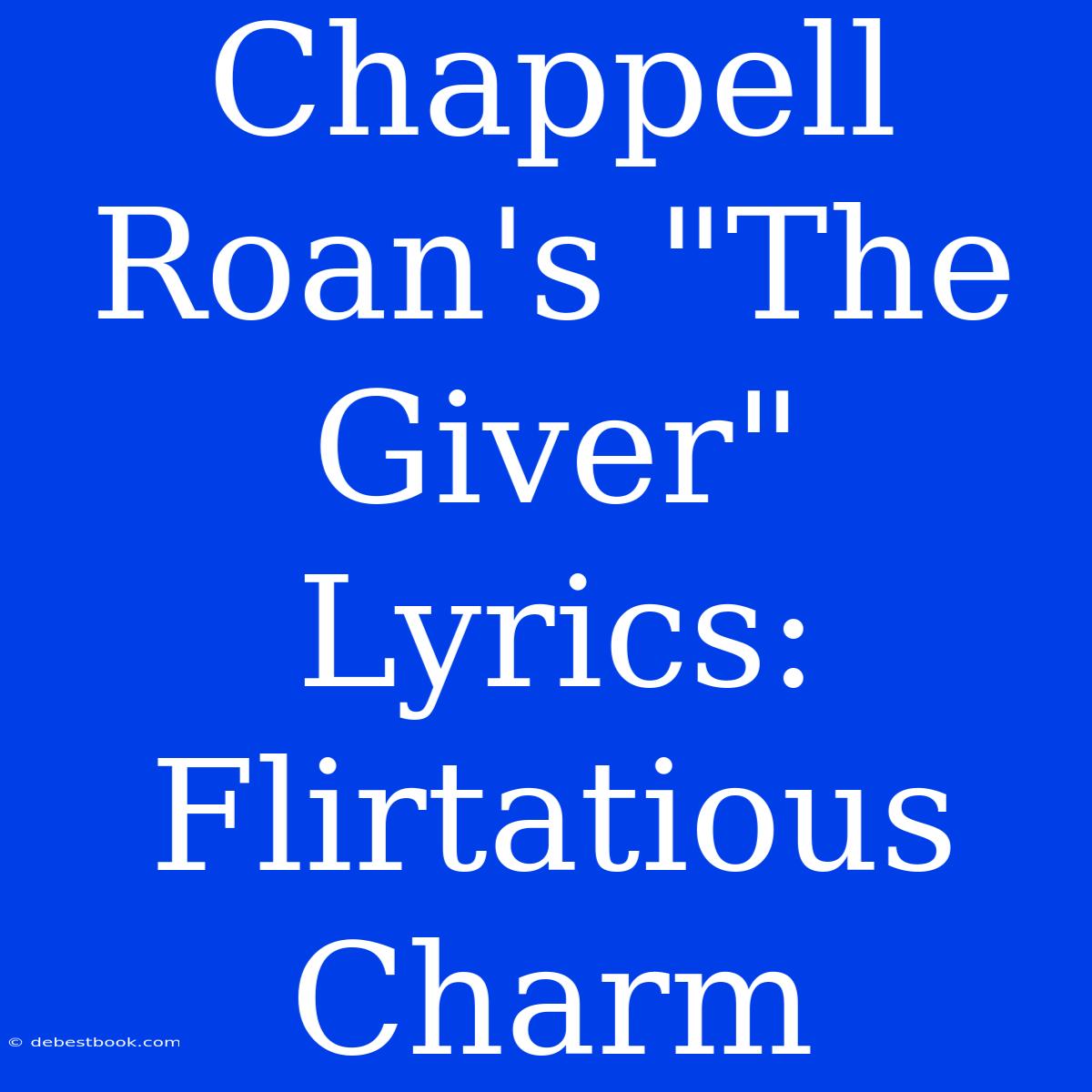 Chappell Roan's 