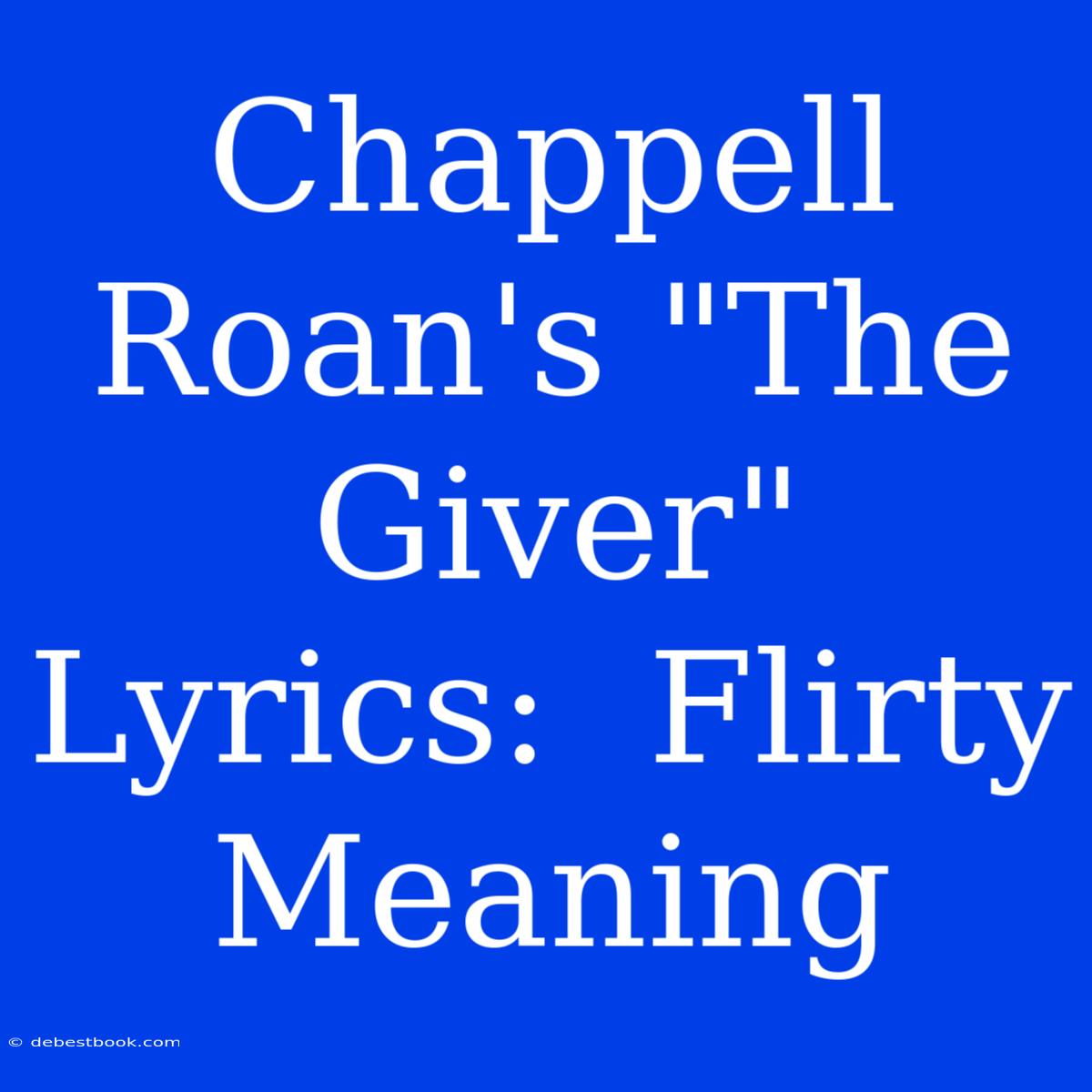 Chappell Roan's 