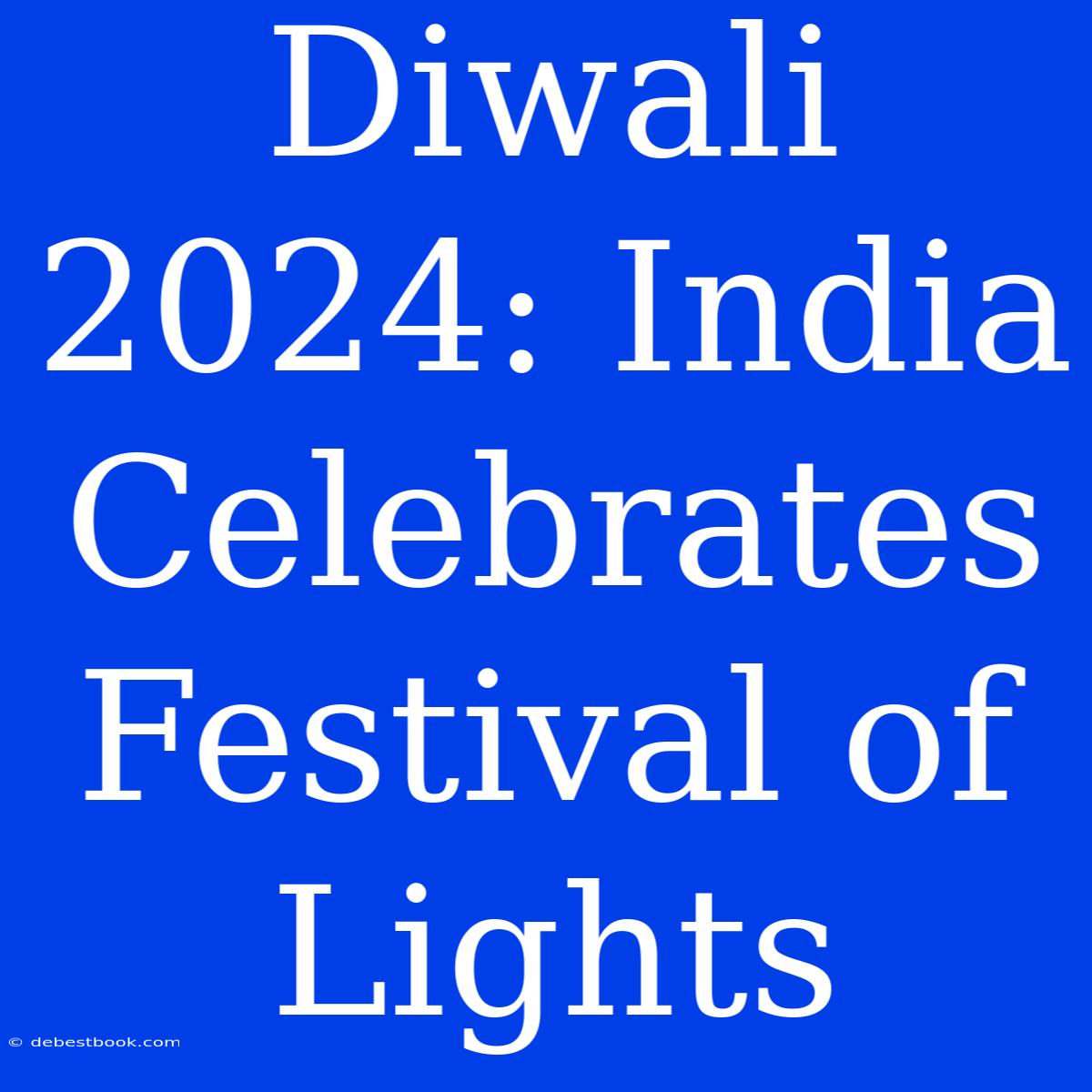 Diwali 2024: India Celebrates Festival Of Lights