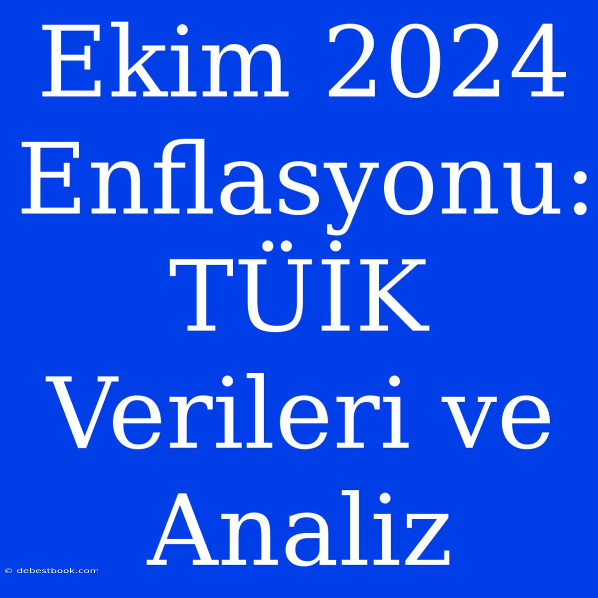 Ekim 2024 Enflasyonu: TÜİK Verileri Ve Analiz 