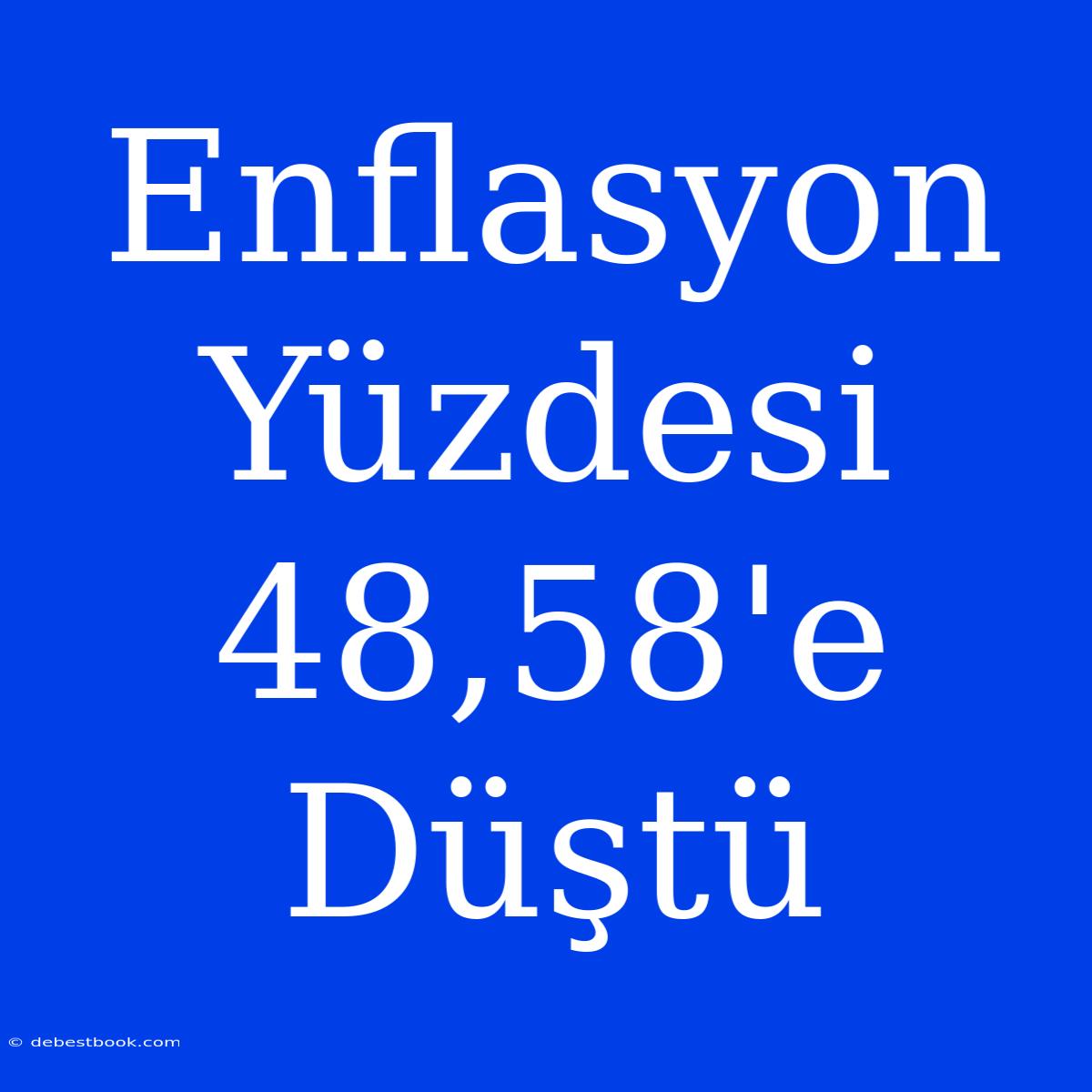 Enflasyon Yüzdesi 48,58'e Düştü