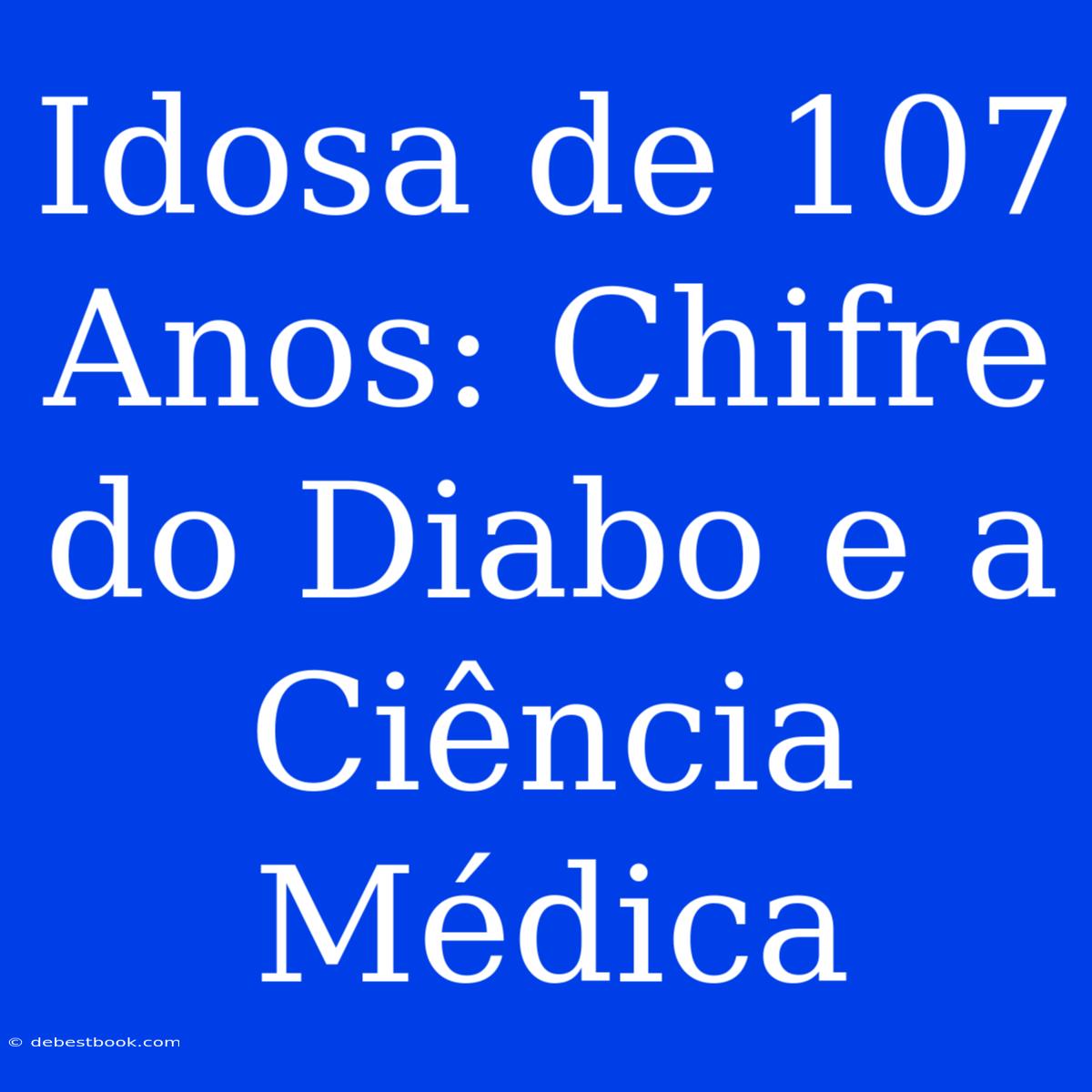 Idosa De 107 Anos: Chifre Do Diabo E A Ciência Médica