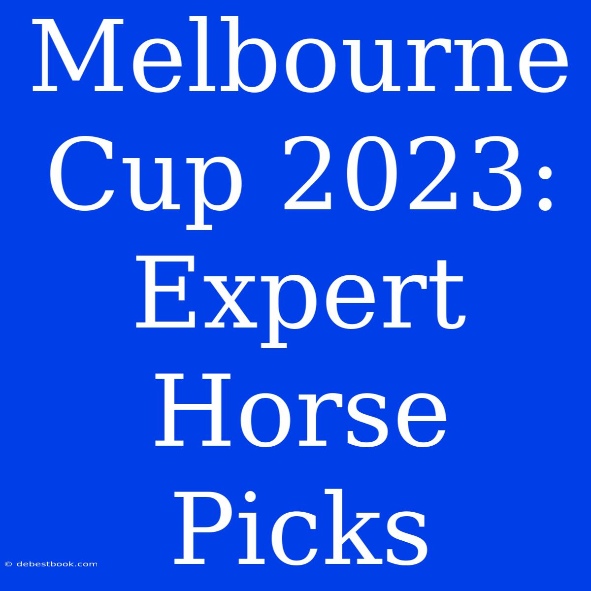 Melbourne Cup 2023: Expert Horse Picks