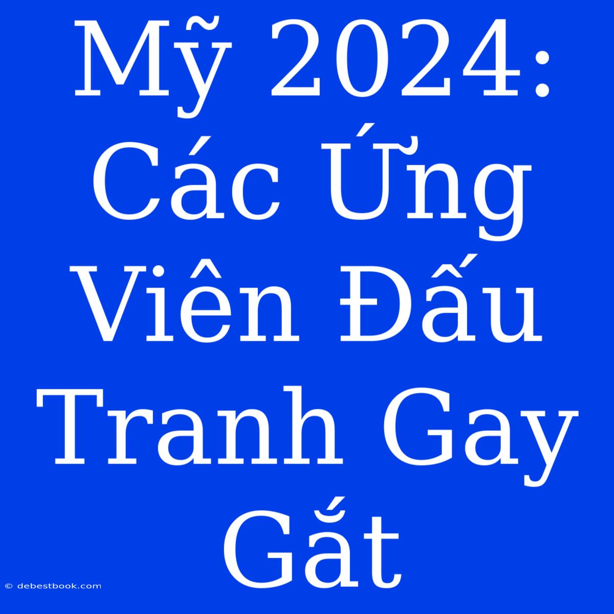 Mỹ 2024: Các Ứng Viên Đấu Tranh Gay Gắt