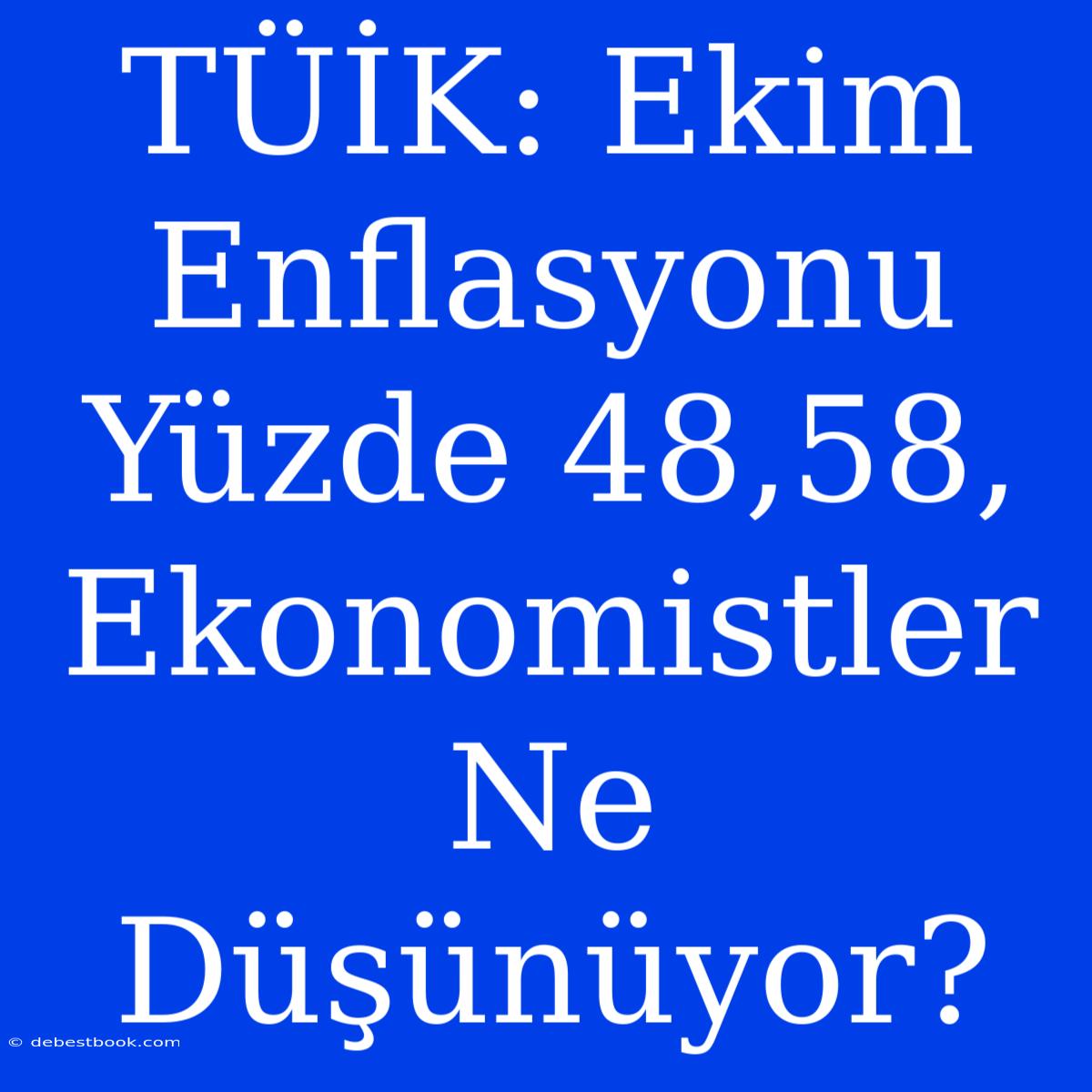 TÜİK: Ekim Enflasyonu Yüzde 48,58, Ekonomistler Ne Düşünüyor?