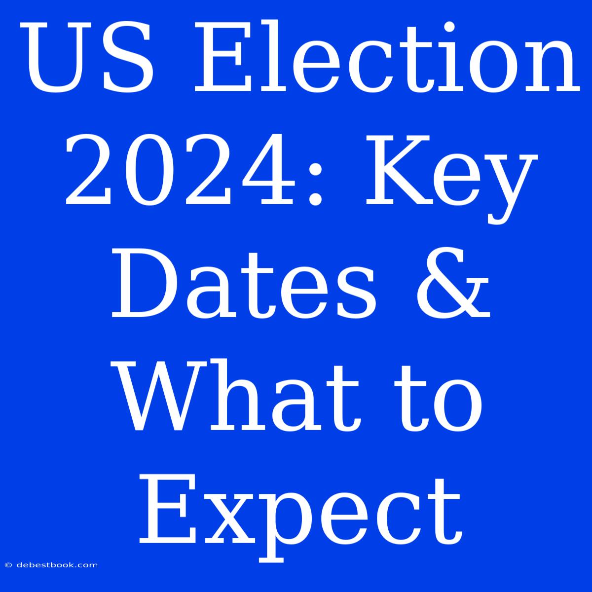 US Election 2024: Key Dates & What To Expect